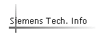 Siemens Tech. Info